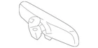 Genuine Ford Mirror Inside DU5Z-17700-U New. Price: $437.39.