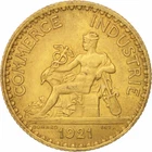 #406497 Coin, France, Chambre De Commerce, Franc, 1921, Paris, MS(60-62). Price: $52.32.