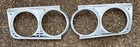 Used 63 Ford Galaxie 500 Xl Set Headlight Door Bezel. Price: $75.00.