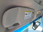 2012 Ford Fusion Driver Left Sun Visor Tan Oem Used 268-12256L 119K Miles. Price: $80.70.