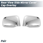 Pair Rearview Mirror Cover Overlay Chrome Plated For Honda Crv Cr-v 1992-2001 New. Price: $30.57.