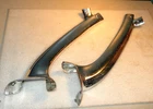 1961-62 Cadillac Deville Fleetwood Both Front Inside A-pillar Stainless Moldings Used. Price: $145.00.