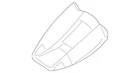 Genuine Mercedes-benz Cover 221-810-02-07-7E94 New. Price: $85.80.