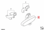 Genuine Bmw Mini Z4 Roadster Interior Mirror Manual / Led Radio 51169302876 New. Price: $275.89.