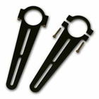 Longacre 52-22541 Mirror Brackets (set Of 2), 1-1/2" Roll Bar New. Price: $62.18.