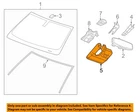 Gm Oem 14-20 Escalade Esv Windshield Glass-mirror Cover 23316899 New. Price: $28.09.