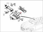 Genuine Mercedes A217 S-class Convertible Cover Mirror Base 21781101009051 New. Price: $41.52.