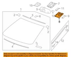 Gm Oem 12-17 Verano Windshield Glass-mirror Cover 20965928 New. Price: $49.28.