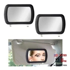 Povtii Car Visor Vanity Mirror, Clip-on Automotive Makeup Sun-shading 2PCS New. Price: $13.50.