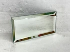 Circa 1915-1930 Car & Truck New Inside Rearview Mirror Beveled Glass 3" X 6-1/4". Price: $29.99.