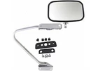 Sherman 577-300L Lh Side Door Mirror Non-heated Stainless Steel Fits Ford F-250 New. Price: $47.53.