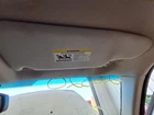 2012 Jeep Liberty Passenger Right Sun Visor Illuminated Gray Used 268-01771R. Price: $80.70.