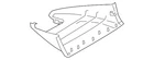 Genuine Volkswagen Lining 561-868-437-ZA2 New. Price: $30.71.