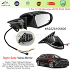 Right Mirror A2228106600 For 14-23 Mercedes W222 S550 S600 S63 Heated Fold Bsm New. Price: $319.00.