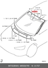 Genuine Oe Plate Metal MR306799 For Mitsubishi MR30-6799 Neu. Price: $13.17.