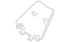 Genuine Nissan Lane Assist Cmra Upper Cover 284L8-9DJ1A New. Price: $52.63.