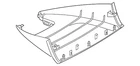 Genuine Volkswagen Trim Plate 3G8-868-362-B-82V New. Price: $17.17.